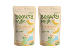 Dear Face Beauty Milk Melon Drink bottle front, refreshing flavor with hydrolyzed collagen.