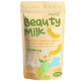 Dear Face Beauty Milk Melon Drink bottle front highlights collagen boost for daily routine.