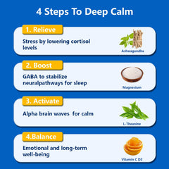 Decatela HyperCalm dissolving powder in a glass supports a calm evening.