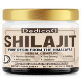DEDICAD shilajit resin from the Himalayan origin highlighting mineral richness for energy support
