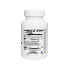 EstroBlock Vitality capsules show vegan, allergen-free formula.