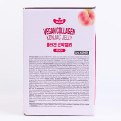 DELIEF konjac jelly silky texture close-up, light snack option.