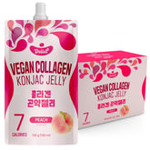 DELIEF peach-flavor konjac jelly pack-shot for easy on-the-go snacking.