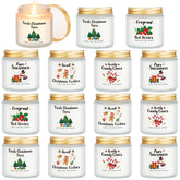 Demissle Christmas candles set collection for festive ambiance with varied scents.