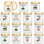 Demissle Christmas candles set collection for festive ambiance with varied scents.
