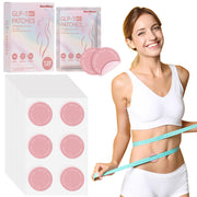 Deranxy GLP-1 patches pack on skin for a simple daily wellness routine.