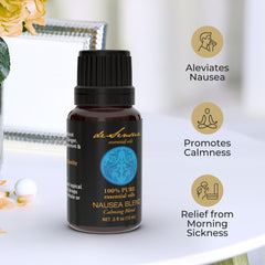 deSensua Nausea Relief Oil with pregnancy-friendly aroma blend for comfort.