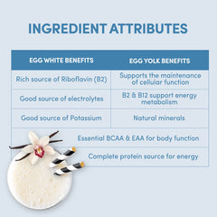 Designer Wellness Designer Egg vanilla powder dissolves smoothly for shakes and recipes.