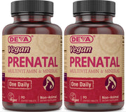 DEVA Prenatal Multivitamin bottle – one daily vegan formula supports pregnancy nutrition