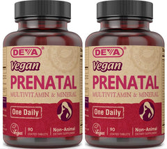 DEVA Prenatal Multivitamin bottle – one daily vegan formula supports pregnancy nutrition