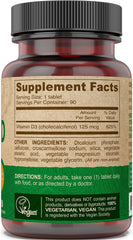 DEVA Vitamin D3 bottle on shelf conveys gluten-free and soy-free accessibility
