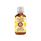 deve herbes benzoin essential oil bottle in amber glass preserves potency and aroma.