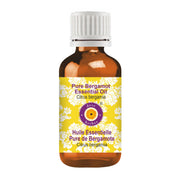 De8ve Herbes Bergamot oil bottle showing pure essential oil for diffusion or skincare.