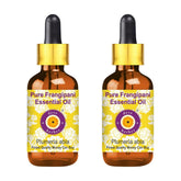 deve herbes Frangipani essential oil bottle and dropper for precise dosing and potency