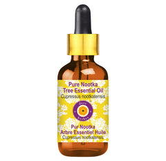 Deve Herbes Nootka Tree oil bottle with dropper for precise dilution in blends