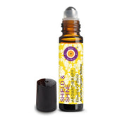 déve herbes Shield and Shine roll-on bottle for on-the-go aromatherapy.