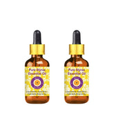 Deve Herbes Styrax essential oil bottle with dropper for lightweight skin care.