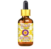 Deve Herbes Turmeric Essential Oil bottle with dropper for precise application