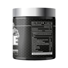 Powder scoop showing micronized creatine for easy mixing.
