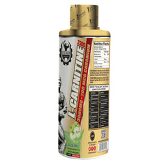Dexter Jackson Gold Series L-Carnitine 3200 nutrition panel with serving size