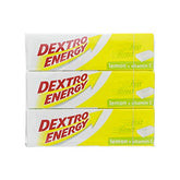WeaShaemgLi Dextro Energy SE Tablets lemon flavour front of pack for quick on the go energy.