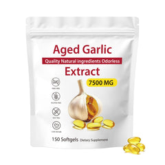 Dgtkayi aged garlic softgels bottle front for easy daily immune support