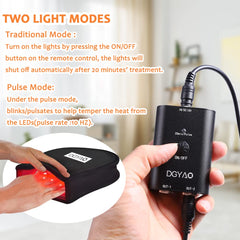 DGXINJUN 20 minute timer with pulse mode guides steady sessions