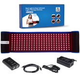 DGXINJUN red infrared belt front view for home back pain relief.