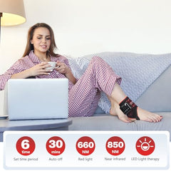 DGYAO 660nm red and 850nm infrared combo light for versatile therapy.