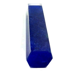 DH-Link blue Pretty Smelt quartz wand 18cm on shelf for balance