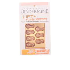 Diadermine Lift Flash EFECT capsules packaging close-up, ideal for on-the-go use.