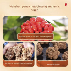 DIAN MAI HAO Notoginseng packaging on table for easy storage
