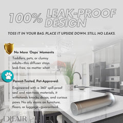 DIFAIR S150 nano-atomizing technology delivers potent aroma without water in rooms.