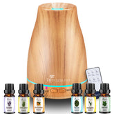 Diffuserlove 200ml diffuser on table releasing a soft mist for a calm space.