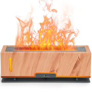 Diffuserlove Flame Diffuser emits a warm ambient glow for cozy evenings.