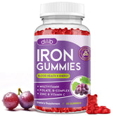 Dilib Iron Gummies multivitamin bottle for daily wellness