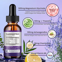 Dilib Magnesium Glycinate Drops measurement shows 2 ml servings for consistency