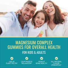 Dilib true magnesium complex ingredients chart highlighting four forms