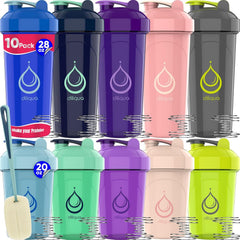 Diliqua 10-pack shaker set shown front view for easy daily shakes