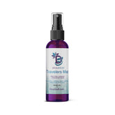 Diva Stuff Travelers Mist bottle on nightstand with calming lavender scent for sleep