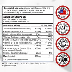Div divine Bounty B Complex bottle dispense for on-the-go supplement use.
