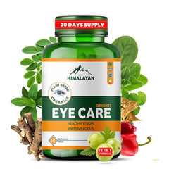 Divya Himalayan 13 Herbs Eye Supplement bottle scene for daily eye support