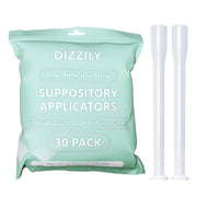 Dizzily 30-pack disposable vaginal applicators for clean, single-use protection.