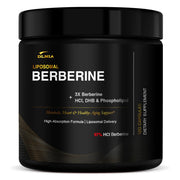 DLNIA Liposomal Berberine bottle front for easy daily metabolic support