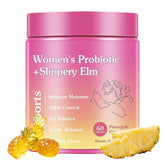 Dmtdnid Women Probiotic Slippery Elm Gummies pineapple bottle supporting a balanced daily routine