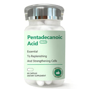 DNOUHN pentadecanoic acid bottle cap close-up for easy daily use