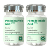 DNOUHN pentadecanoic acid bottle pouring for convenient daily support.