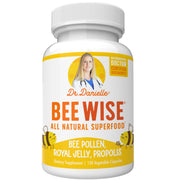 Dr. Danielle Bee Wise bottle pour showing steady energy support