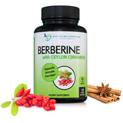 DOCTOR RECOMMENDED SUPPLEMENTS Berberine with Cinnamon bottle shows 60-day supply.