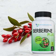 Berberine Plus label details highlight USA manufacturing and clean ingredients